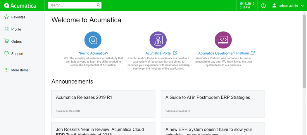 Bienvenue à Acumatica - Annonces.