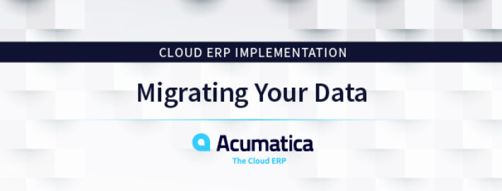 Mise en œuvre d'un ERP en nuage : Migrer vos données