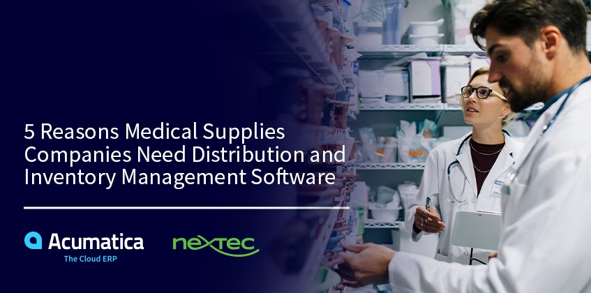 5 raisons pour lesquelles les entreprises de fournitures médicales ont besoin d'un logiciel de gestion de la distribution et des stocks