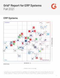 Rapport Grid® : Évaluation des logiciels ERP