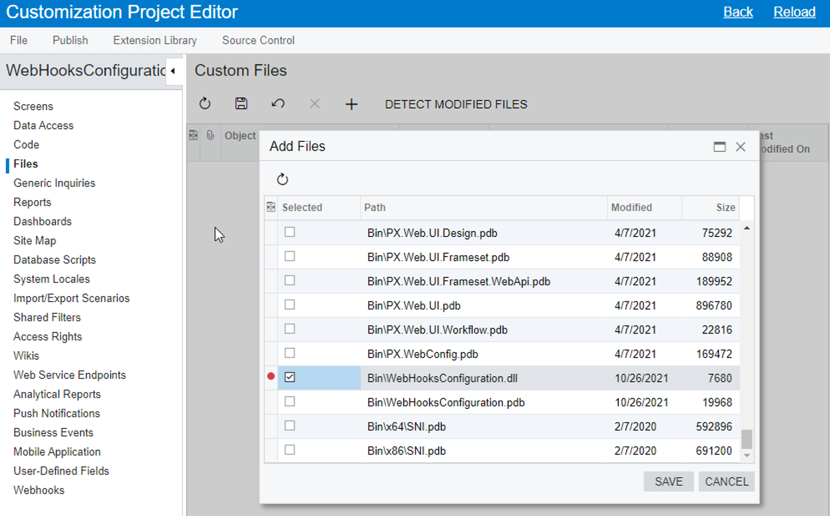 Envoyer facilement des requêtes POST à Acumatica à l'aide de WebHooks