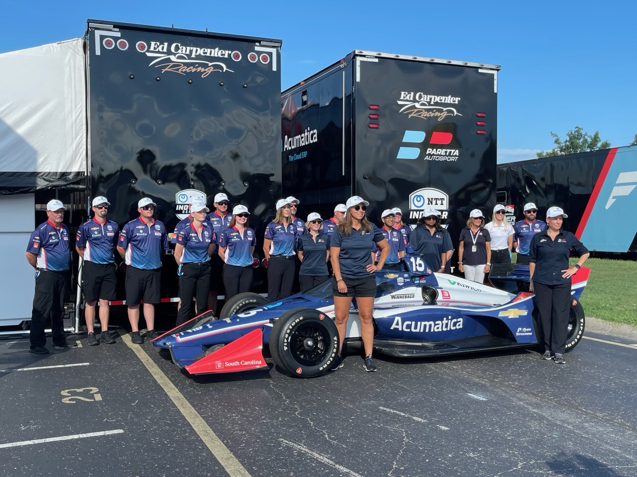 Acumatica et Paretta Autosport : La promotion de la seule équipe INDYCAR détenue par une femme, dirigée par une femme et tournée vers l'avenir