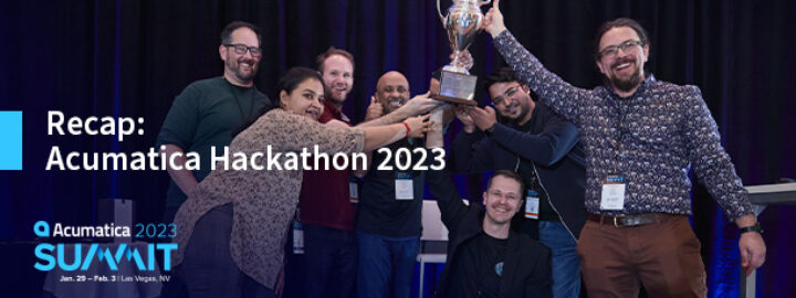 Récapitulation : Acumatica Hackathon 2023