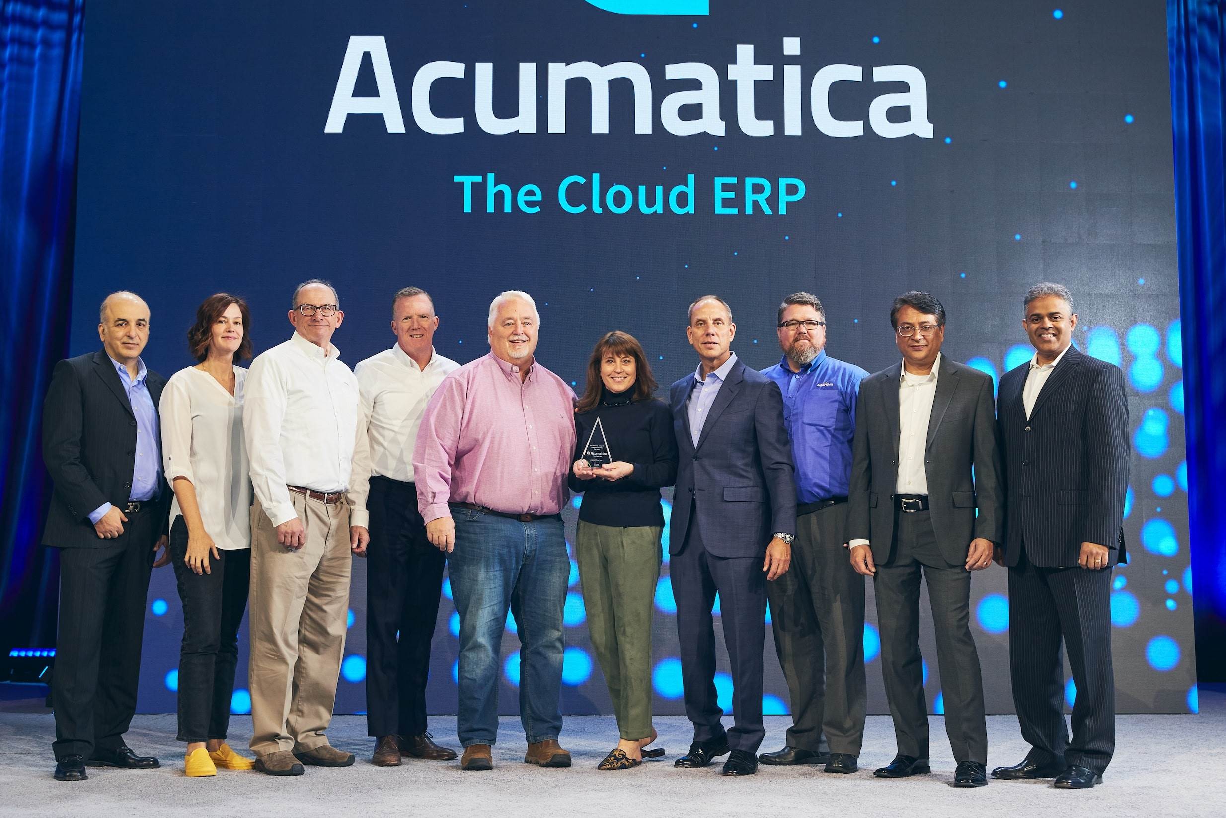 Acumatica 2022 Partner Excellence Award - Fabrication - Algorithme