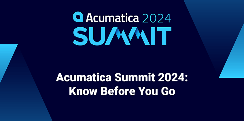 Acumatica Summit 2024 : S'informer avant de partir