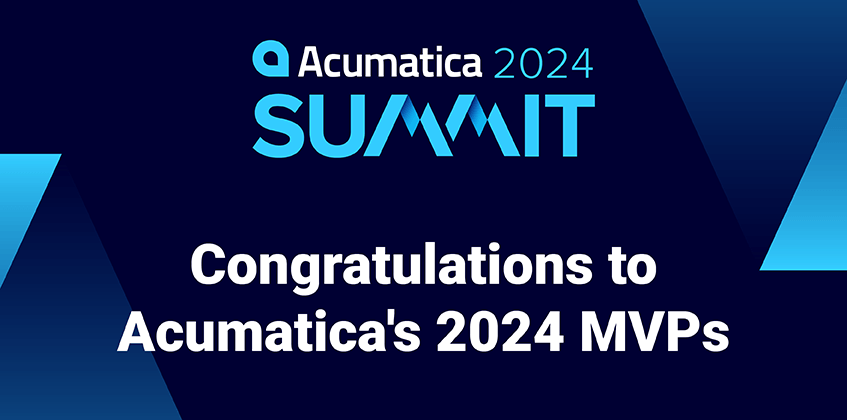 Félicitations aux 2024 MVPs d'Acumatica