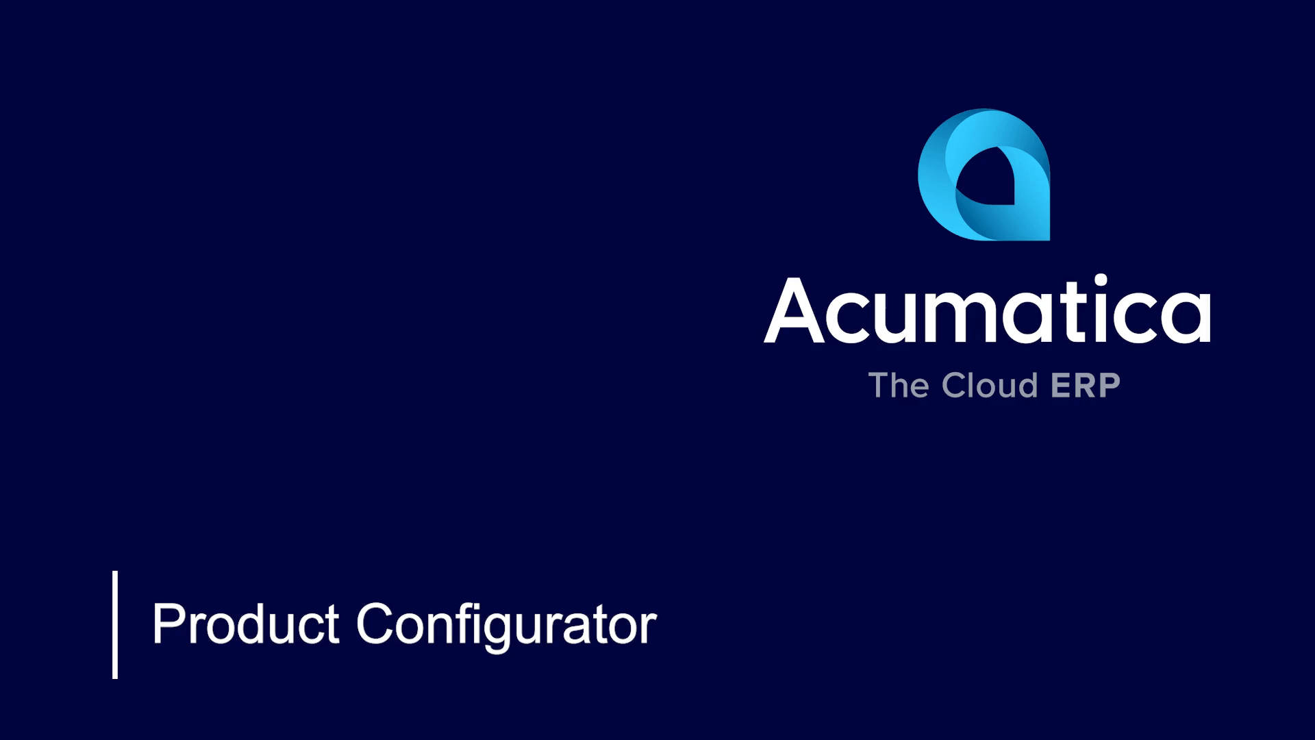 Voir la vidéo du configurateur de produits