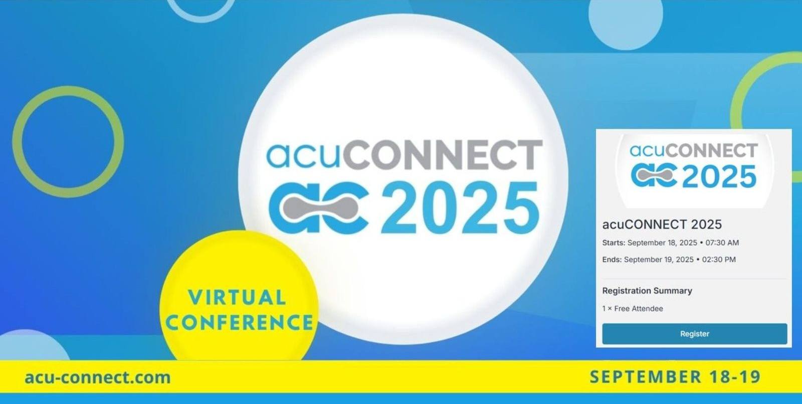 Rejoignez Acumatica à acuCONNECT 2025
