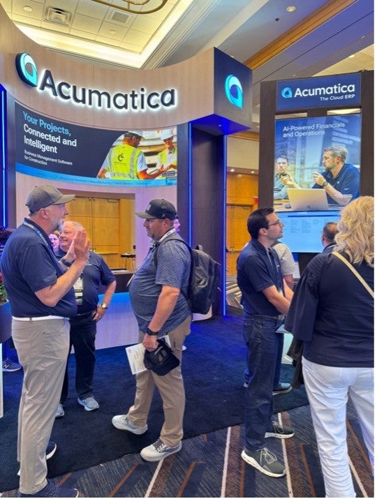 Acumatica Construction au salon CMFA 2026 : faire passer le message